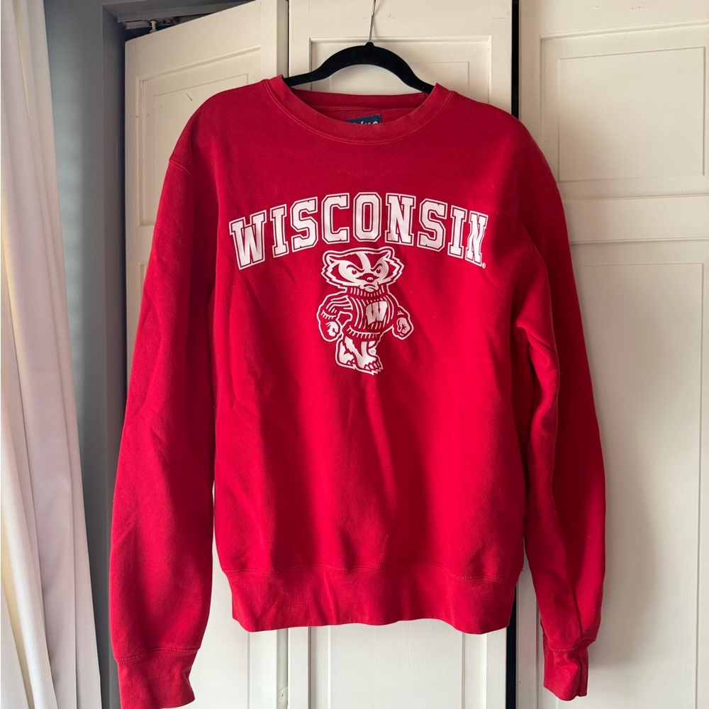 UW Madison Red Crewneck